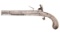 Engraved and 'John Campbell' Signed Scottish Flintlock Pistol