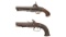 Two Antique Ornamented European Pistols