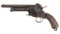Engraved LeMat Style Pinfire-Percussion Grapeshot Revolver