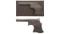 Two Engraved Remington Vest Pocket Single Shot Pistols