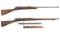 Two U.S. Springfield Armory Krag Bolt Action Rifles