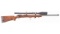 Winchester Model 52 Target Rifle with Scope and Case
