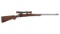 WWII Production Winchester Model 70 Bolt Action Rifle with Scope