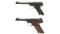 Two Second Series Colt Woodsman Semi-Automatic Pistols
