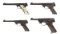 Four High Standard Semi-Automatic Pistols