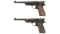 Two Reising Standard Model Semi-Automatic Pistols