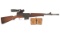 French MAS Model 49-56 Semi-Automatic Sniper Rifle with Scope