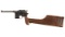 Mauser 'Red Nine' Broomhandle Pistol with Stock