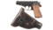 Walther 'ac' Code Blank Slide PP Pistol with Holster