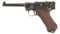 DWM Model 1906-20 American Eagle Luger Semi-Automatic Pistol