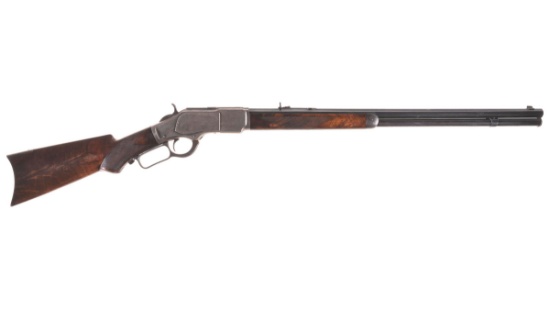 Winchester Deluxe Style Model 1873 Rimfire Lever Action Rifle