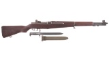 U.S. Springfield Armory M1 Garand Rifle with Bayonet