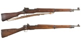 Two U.S. Military Bolt Action Rifles