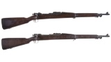 Two U.S. Military Rifles with CMP Certificates and Boxes