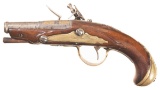 Engraved Flintlock Pocket Pistol