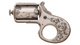 Engraved James Reid 'My Friend' Knuckle Duster Revolver