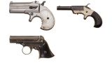 Three American Rimfire Pistols