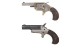 Two Colt Pocket Handguns