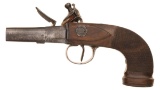 Queen Anne Style Flintlock Pistol with Accessories