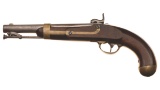 U.S. Henry Aston Model 1842 Percussion Pistol