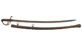 Two Tiffany & Co. Cavalry Sabers with Iron Scabbards