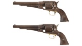 Two U.S. Remington New Model Army Percussion Revolvers