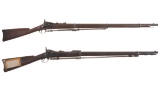 Two U.S. Trapdoor Rifles