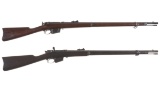 Two U.S. Navy Remington-Lee Bolt Action Rifles