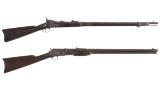 Two American Rifles