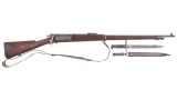 U.S. Springfield Armory Model 1898 Krag Rifle with Bayonet