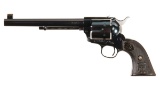 Colt 1st Generation SAA Flat Top Target Revolver with Letter