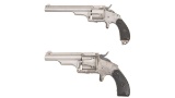 Two Merwin, Hulbert & Co. Single Action Revolvers