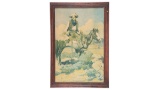 Framed Colt 'Patches' Advertising Print