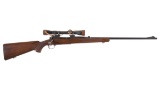 WWII Production Winchester Model 70 Bolt Action Rifle with Scope