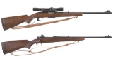 Two Pre-64 Winchester Sporting Rifles