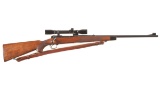 Pre-World War II Winchester Model 70 Rifle with Scope