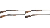 Four Winchester Shotguns