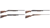 Four Winchester Shotguns