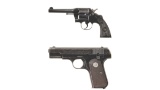 Two Colt Handguns