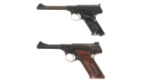 Two Second Series Colt Woodsman Semi-Automatic Pistols