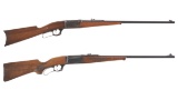 Two Savage Lever Action Rifles