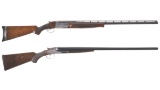 Two Engraved L.C. Smith Shotguns