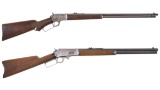 Two Marlin Lever Action Rifles