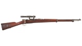Carl Gustaf Model 1896 Bolt Action Sniper Rifle with Scope
