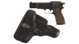 Belgian Fabrique Nationale Model 1935 High Power Pistol