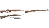 Three Military Contract Rifles