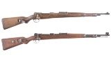 Two World War II German Bolt Action Rifles