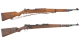 Two Polish Wz29 Bolt Action Rifles