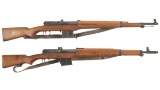 Two Military Semi-Automatic Rifles