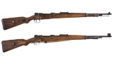 Two World War II Bolt Action Rifles